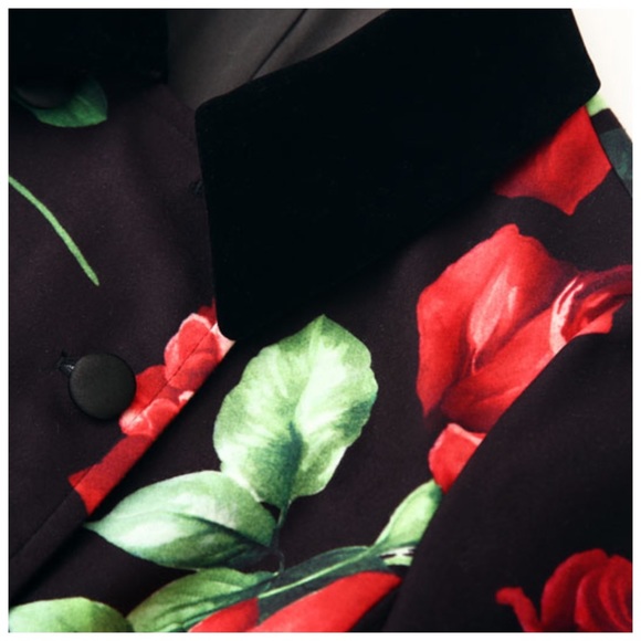 Floral Velvet Jacket The Jutka - Picture 4 of 16